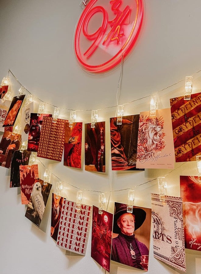 CONQUEST CON*QUEST Conquest Journals Harry Potter Gryffindor Wall Collage, Set of Fifty Collectible 4x6 Official Art Prints From The Wizarding World, Printed on Quality Card Stock, Matte Finish - Image 4